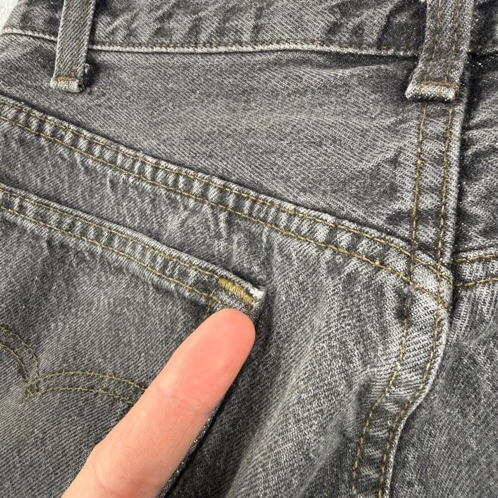 Vintage‎ Levis 501 Jeans Mens Fits 30x32 Black Button Fly 501-0658 Made in USA
